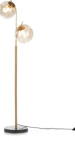 Vloerlampen|Vloerlampen-COCO maison Bo Vloerlamp Goud