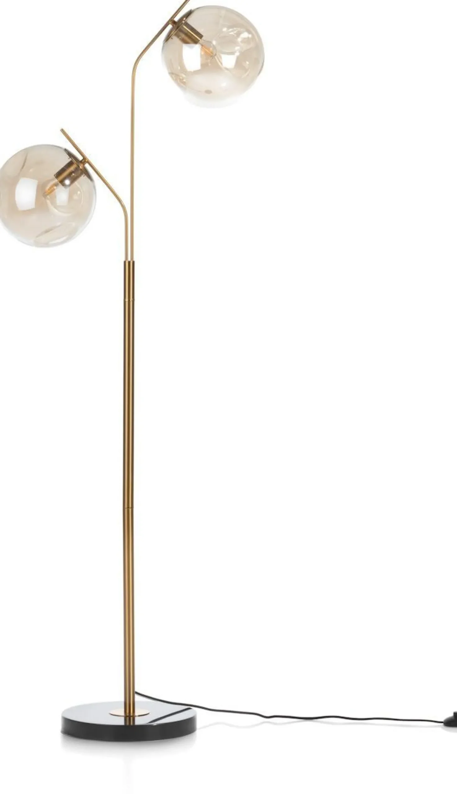 Vloerlampen|Vloerlampen-COCO maison Bo Vloerlamp Goud