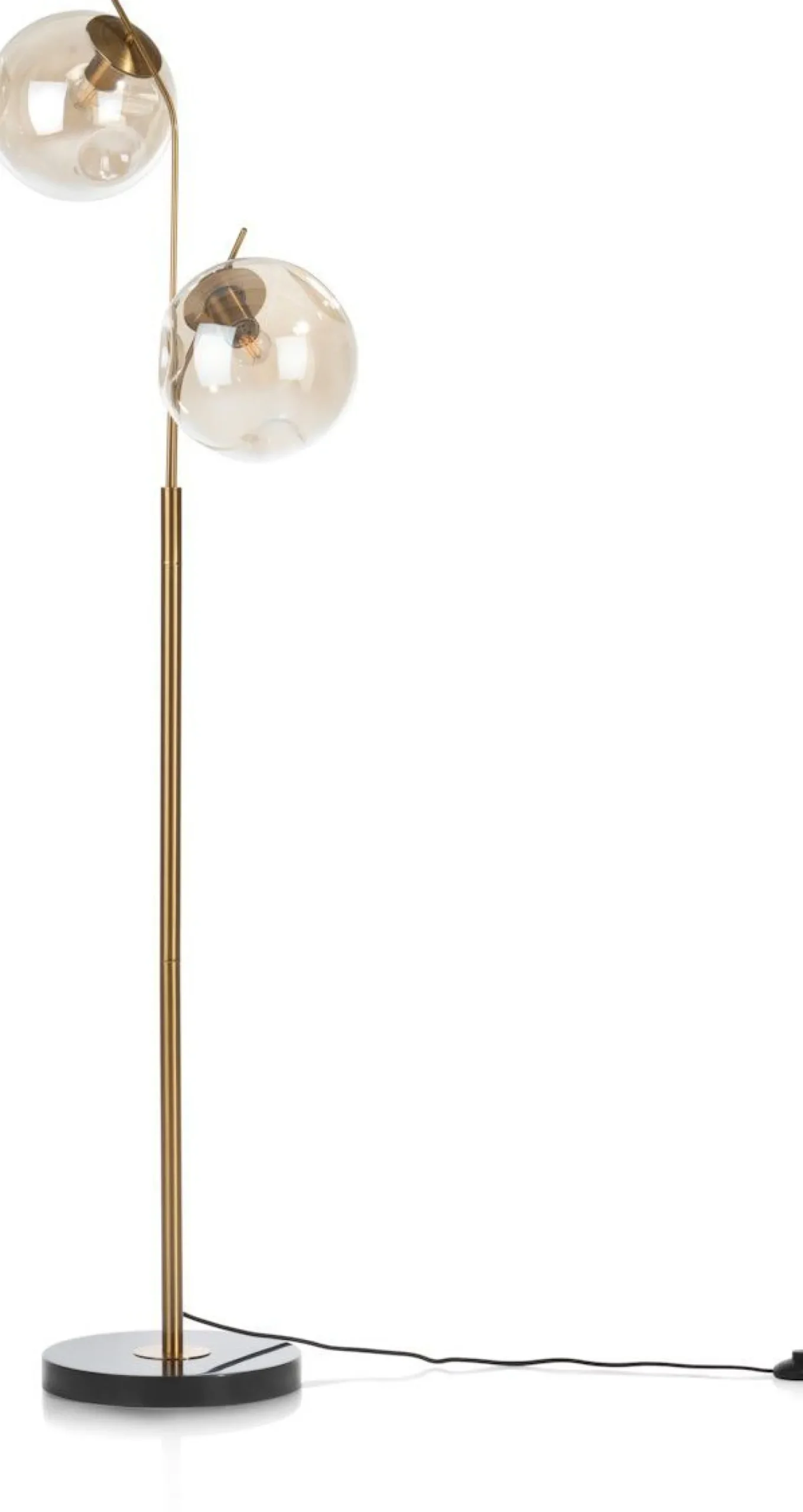 Vloerlampen|Vloerlampen-COCO maison Bo Vloerlamp Goud