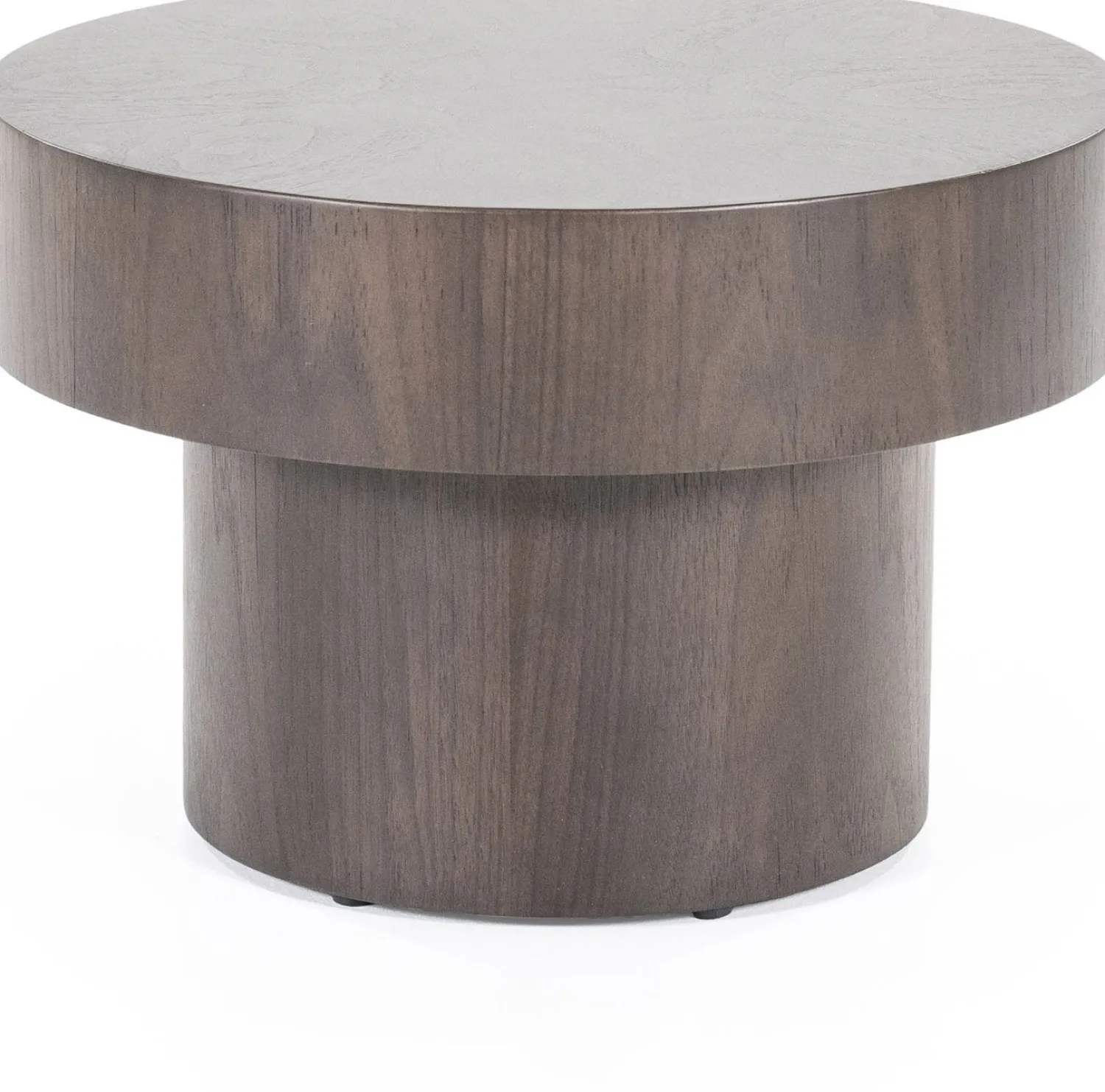 Ronde Bijzettafels-Eleonora Bobbie Bijzettafel Bruin