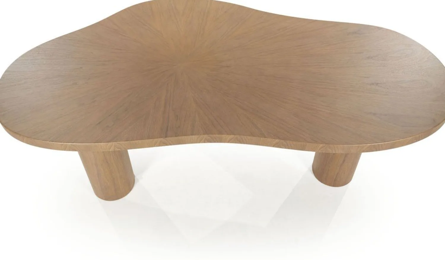 Organische Eettafels-Eleonora Bobbie Eettafel Lichtbruin