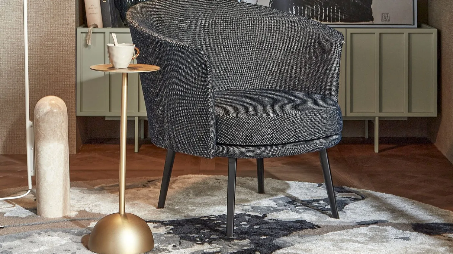 Ronde Bijzettafels-Urban Nature Culture Bol Small Bijzettafel Goud