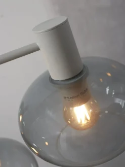 Moderne Hanglampen|Moderne Hanglampen-It's about RoMi Bologna 4-lichts Hanglamp Light Grey