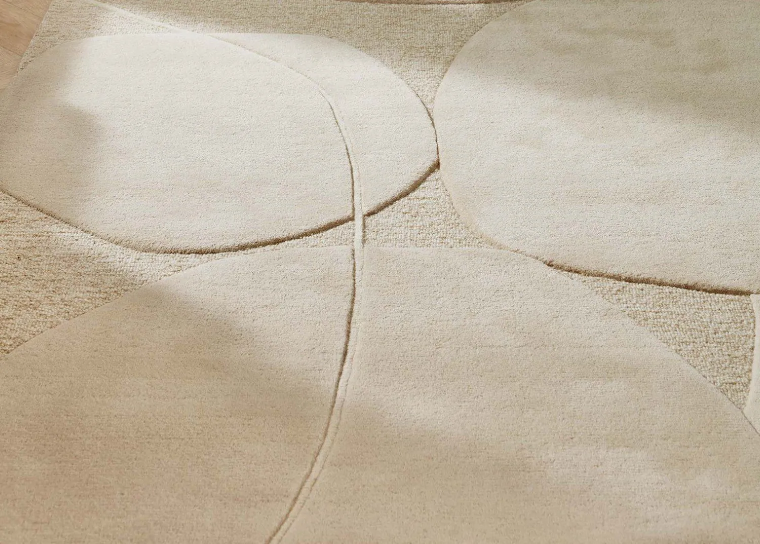 Vloerkleden|Wollen Vloerkleden-Brinker Carpets Bolsena Lago Vloerkleed Beige