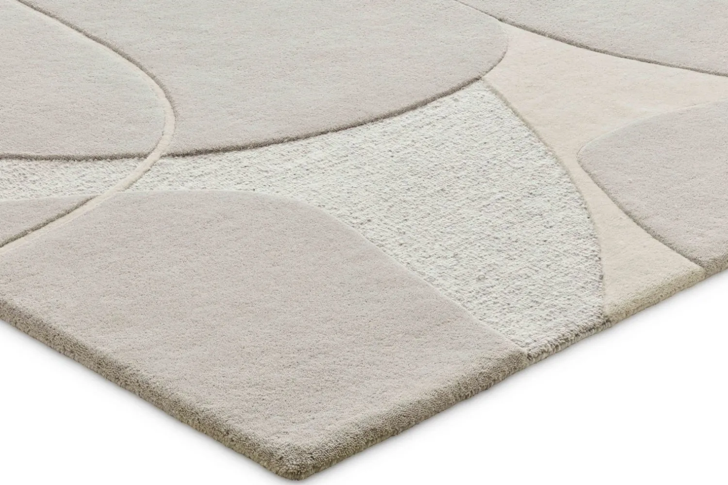 Vloerkleden|Wollen Vloerkleden-Brinker Carpets Bolsena Vloerkleed Grey