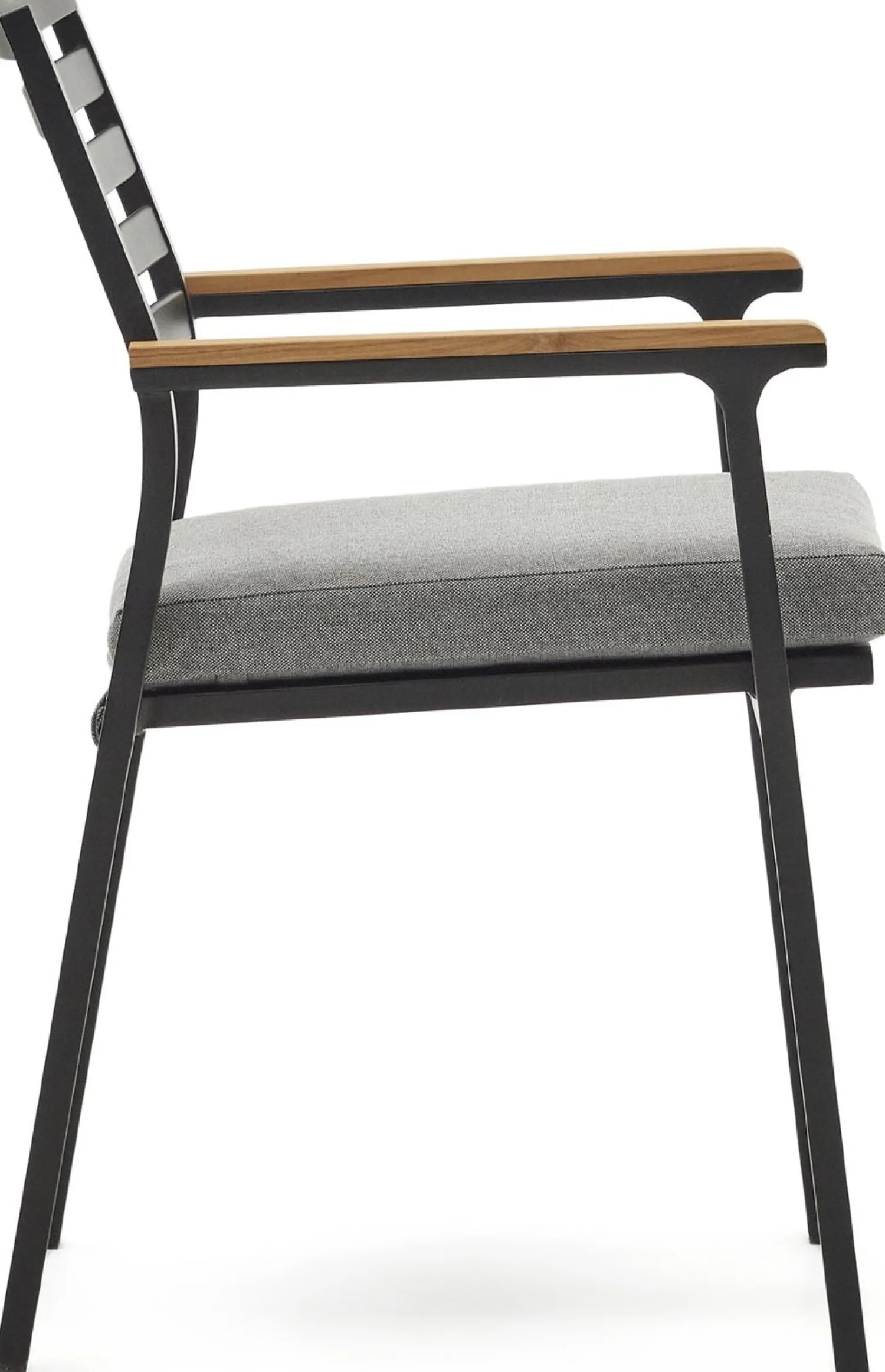 Tuinstoelen-Kave Home Bona Tuinstoel Zwart