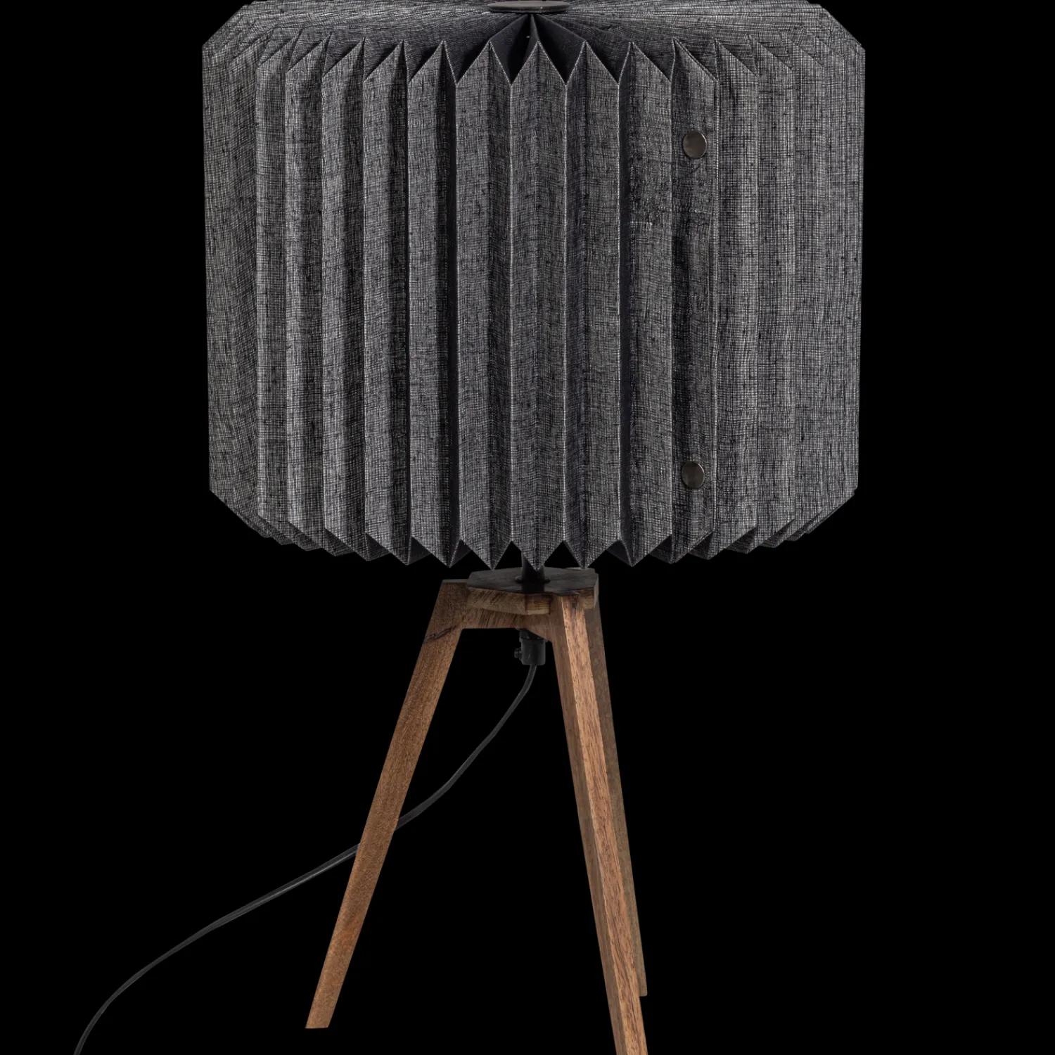 Tafellampen|Tafellampen-WOOOD Bones Tafellamp Black