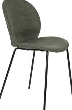 Eetkamerstoelen Zonder Armleuning-Zuiver Bonnet (set van 2) Eetkamerstoel Green