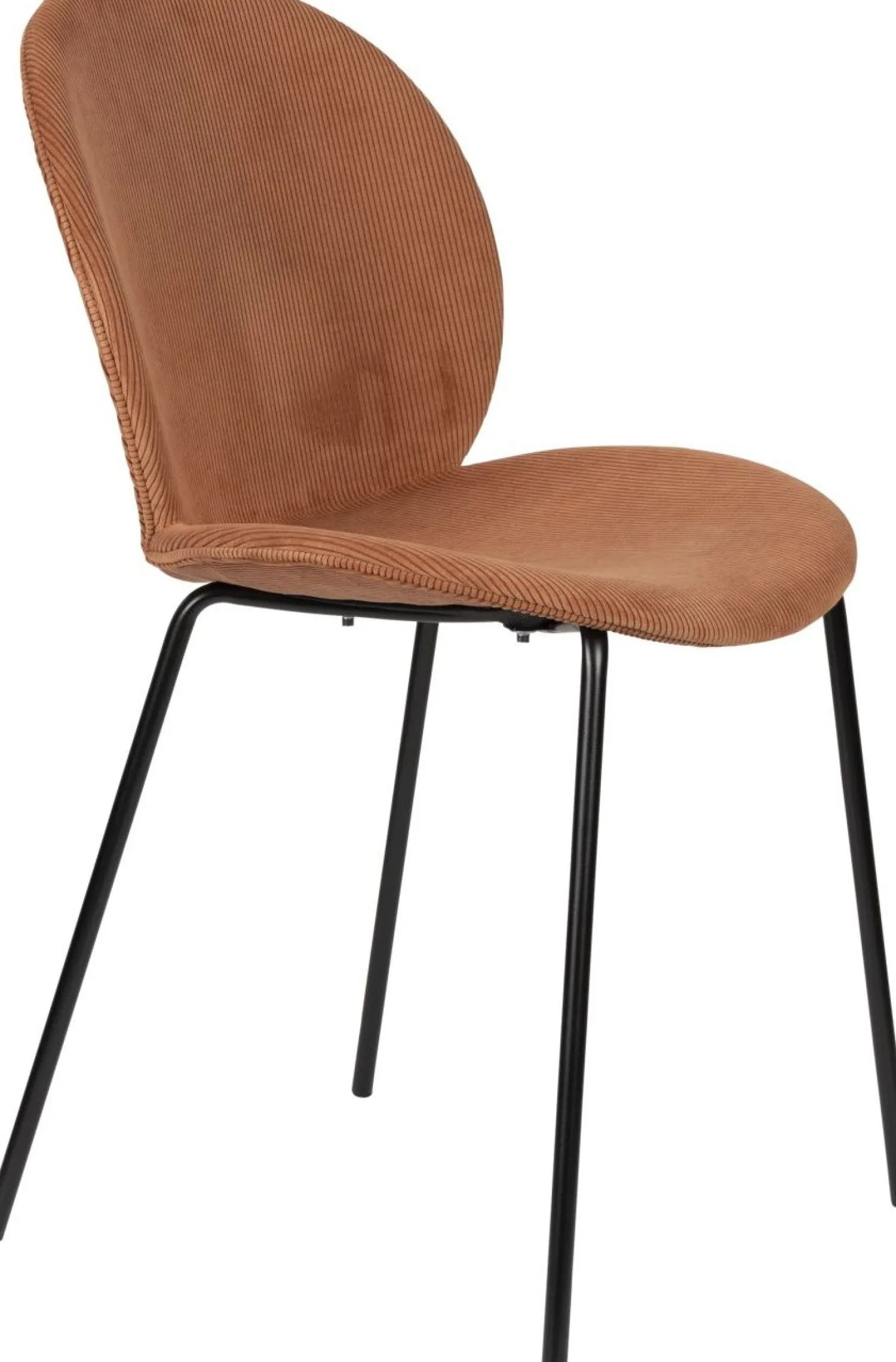Eetkamerstoelen Zonder Armleuning-Zuiver Bonnet (set van 2) Eetkamerstoel Terra Cotta