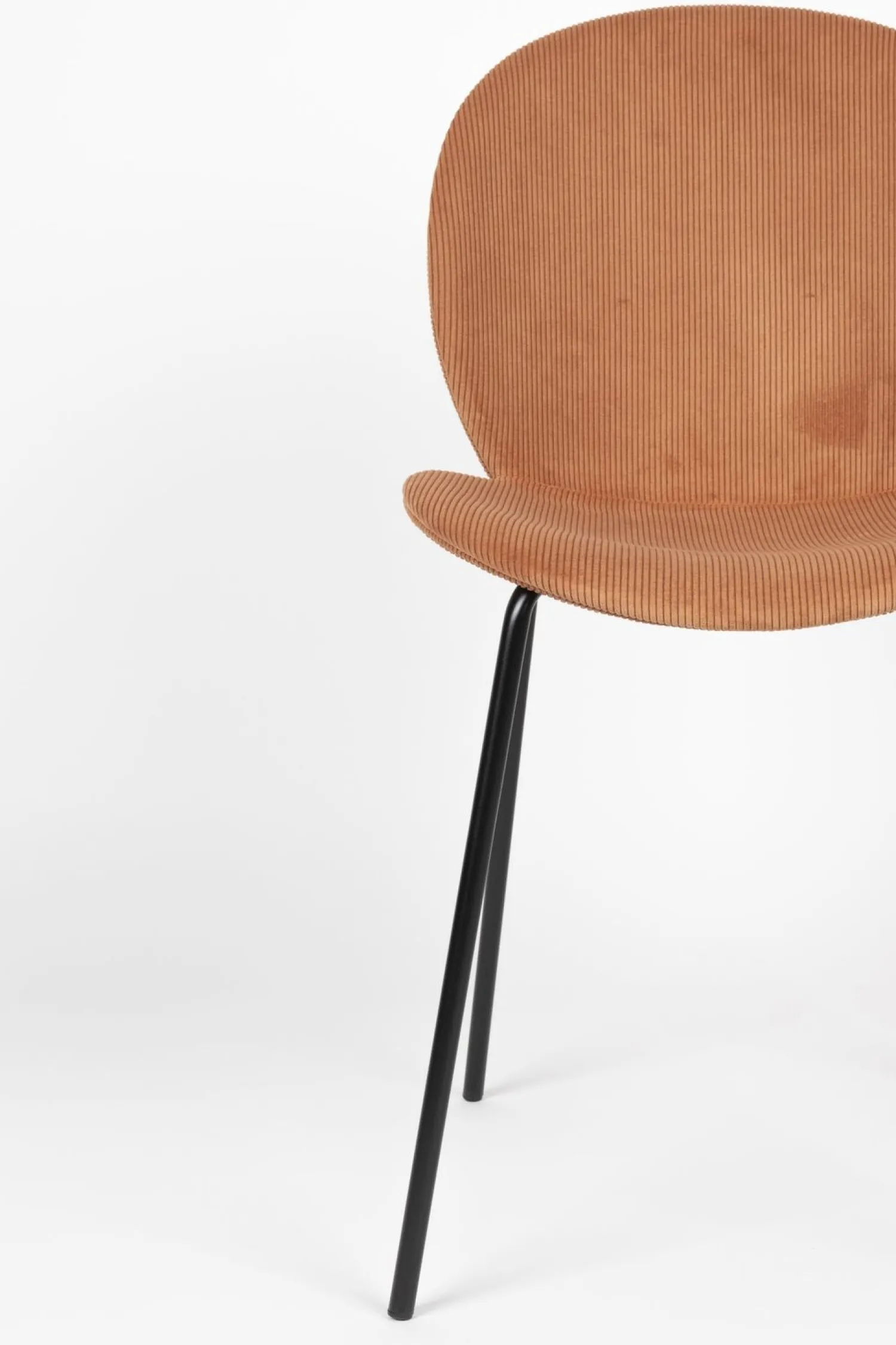 Eetkamerstoelen Zonder Armleuning-Zuiver Bonnet (set van 2) Eetkamerstoel Terra Cotta