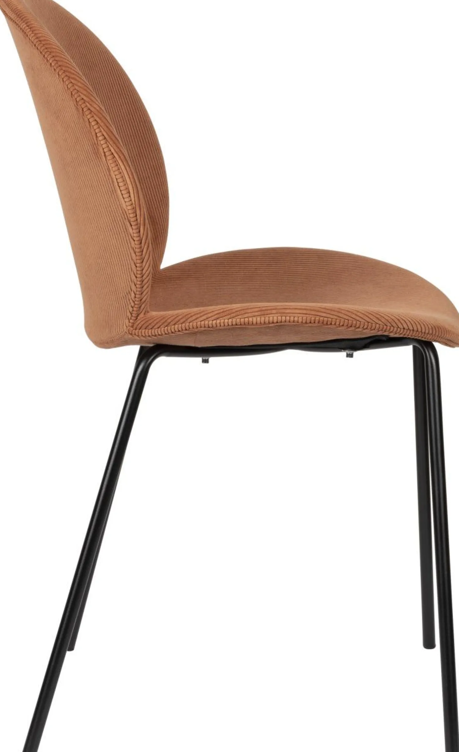 Eetkamerstoelen Zonder Armleuning-Zuiver Bonnet (set van 2) Eetkamerstoel Terra Cotta