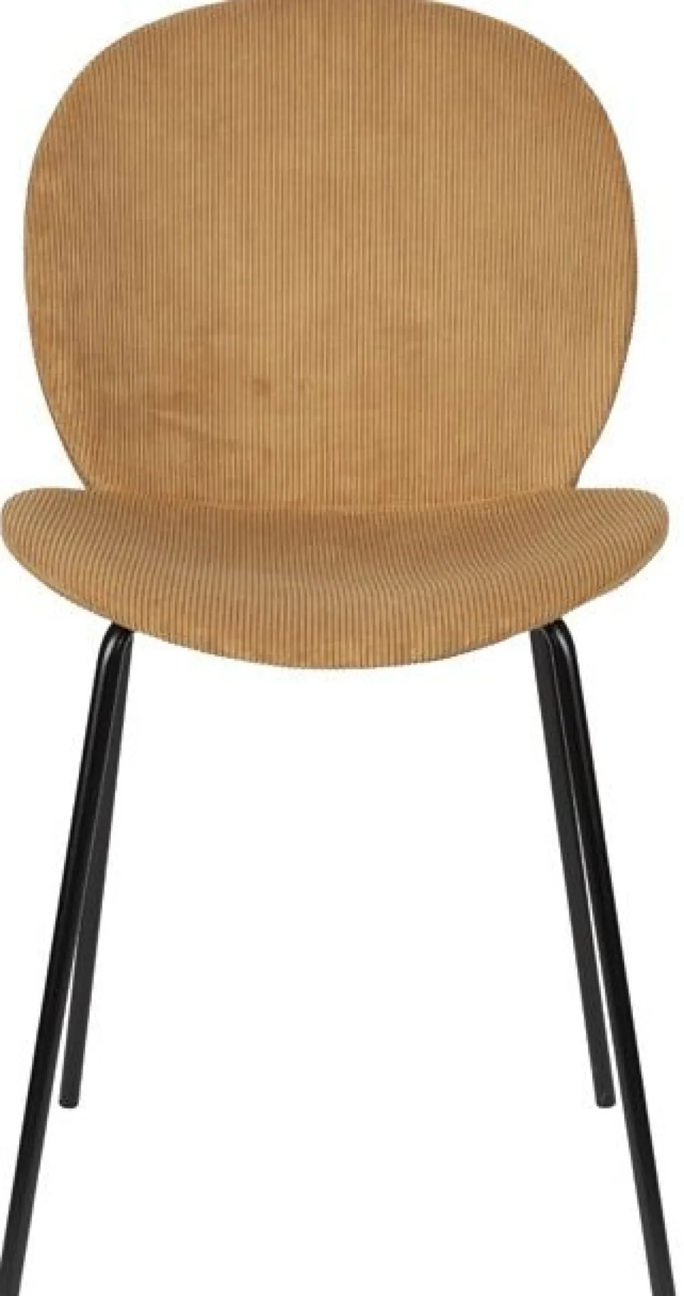 Kuipstoelen|Eetkamerstoelen Zonder Armleuning-Zuiver Bonnet (set van 2) Eetkamerstoel Ochre