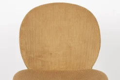 Kuipstoelen|Eetkamerstoelen Zonder Armleuning-Zuiver Bonnet (set van 2) Eetkamerstoel Ochre
