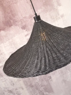 Hanglampen|Hanglampen-Good&Mojo Borabora L Hanglamp Black