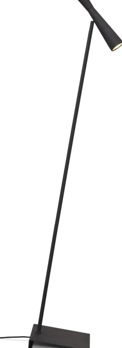 Industriële Vloerlampen|Vloerlampen-It's about RoMi Bordeaux Vloerlamp Black