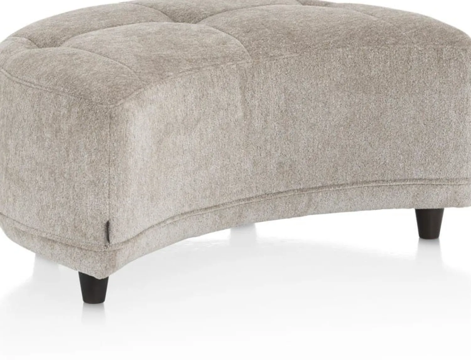 Hockers|Poefs-Henders en Hazel Borgia Hocker Champagne