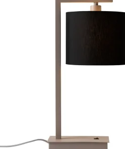 Moderne Tafellampen|Tafellampen-It's about RoMi Boston Tafellamp Sand, Black