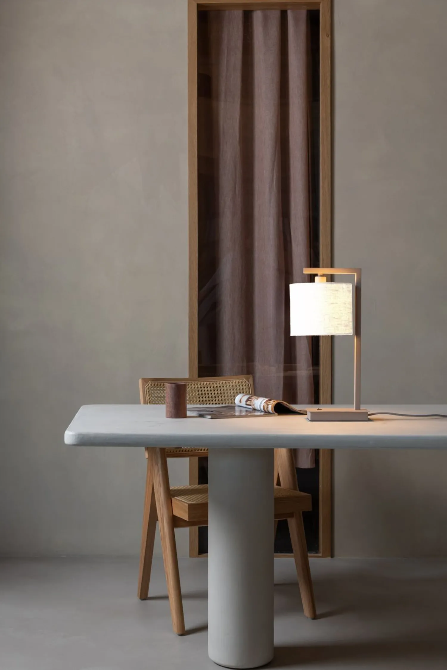 Moderne Tafellampen|Tafellampen-It's about RoMi Boston Tafellamp Sand, White