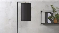 Industriële Vloerlampen|Vloerlampen-It's about RoMi Boston Vloerlamp Zwart