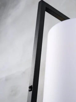 Industriële Vloerlampen|Vloerlampen-It's about RoMi Boston Vloerlamp Donker Linnen