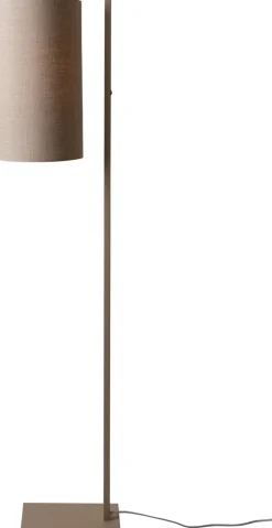 Moderne Vloerlampen|Vloerlampen-It's about RoMi Boston Vloerlamp Sand, Dark Linen