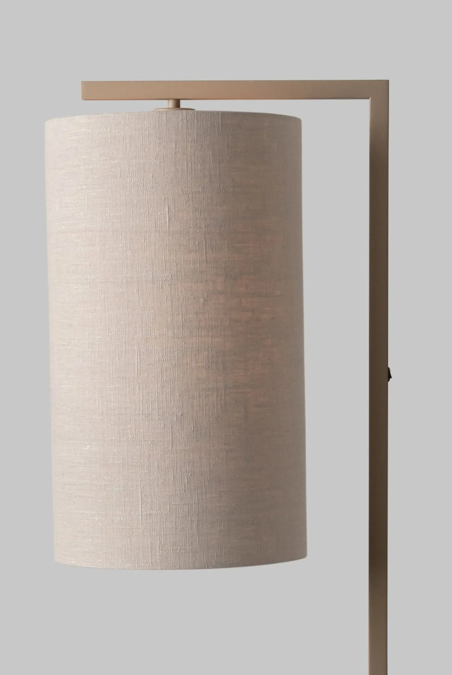 Moderne Vloerlampen|Vloerlampen-It's about RoMi Boston Vloerlamp Sand, Light Linen