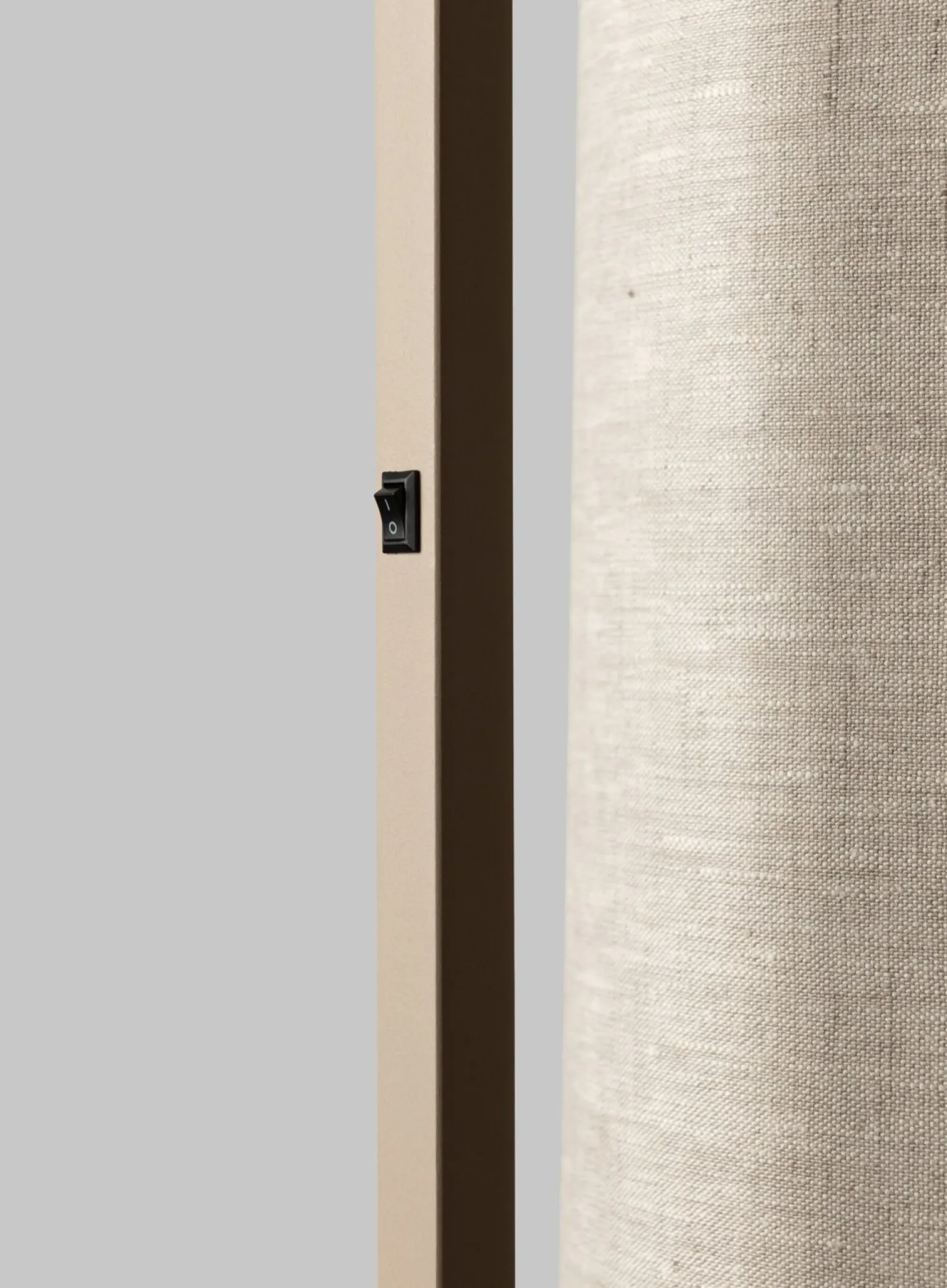 Moderne Vloerlampen|Vloerlampen-It's about RoMi Boston Vloerlamp Sand, Light Linen
