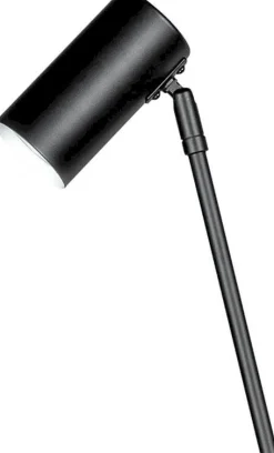 Industriële Vloerlampen|Vloerlampen-Eijerkamp Collectie Bowie Vloerlamp Zwart