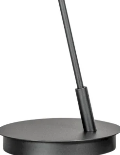 Industriële Vloerlampen|Vloerlampen-Eijerkamp Collectie Bowie Vloerlamp Zwart