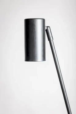 Industriële Vloerlampen|Vloerlampen-Eijerkamp Collectie Bowie Vloerlamp Zwart