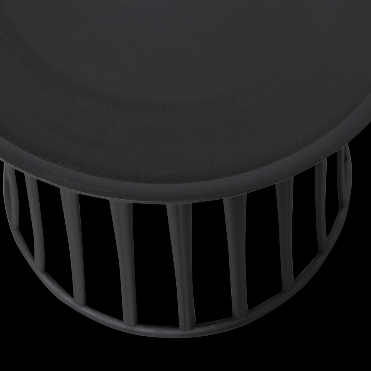 Tuintafels|Industriële Bijzettafels-WOOOD Boy Bijzettafel Black