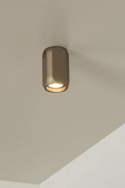 Moderne Plafondlampen|Plafondlampen-Lucide Braga Plafondlamp Koffie