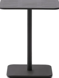 Tuintafels-Kave Home Brai Outdoor Bistrotafel Donkergrijs