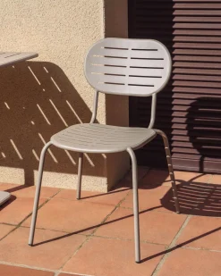 Tuinstoelen-Kave Home Brai Tuinstoel Taupe