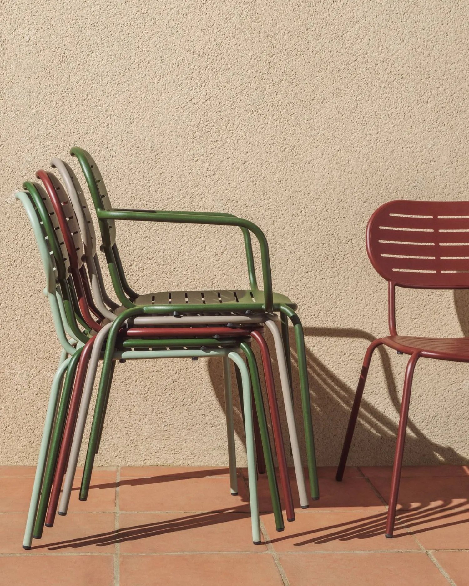 Tuinstoelen-Kave Home Brai Tuinstoel Taupe