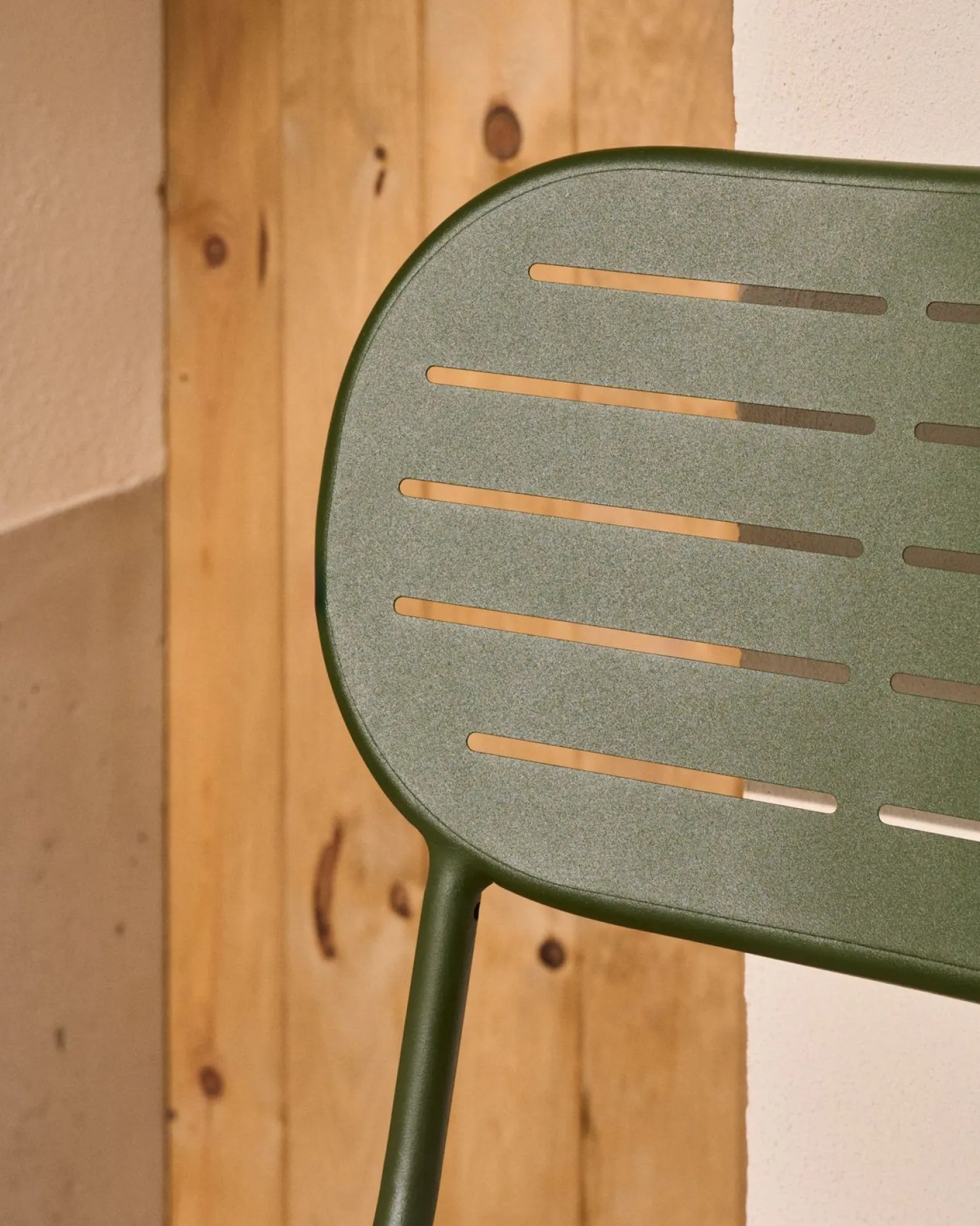 Tuinstoelen-Kave Home Brai Tuinstoel Donkergroen