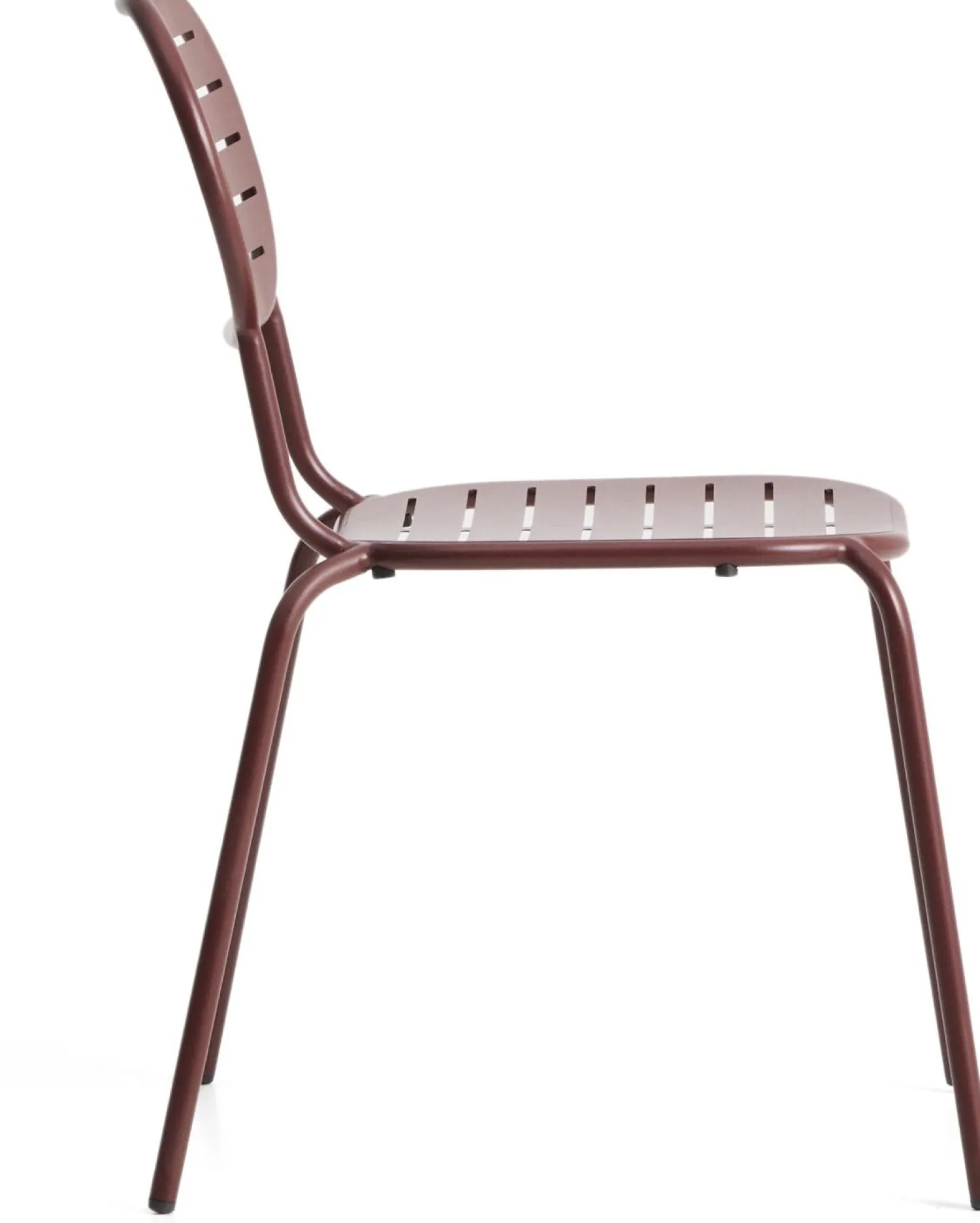Tuinstoelen-Kave Home Brai Tuinstoel Donkerrood