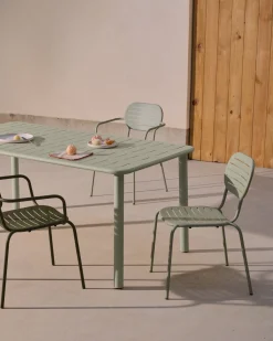 Tuintafels-Kave Home Brai Tuintafel Turquoise