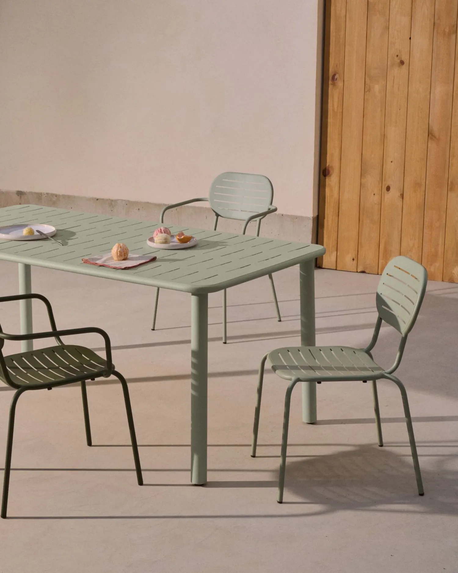 Tuintafels-Kave Home Brai Tuintafel Turquoise
