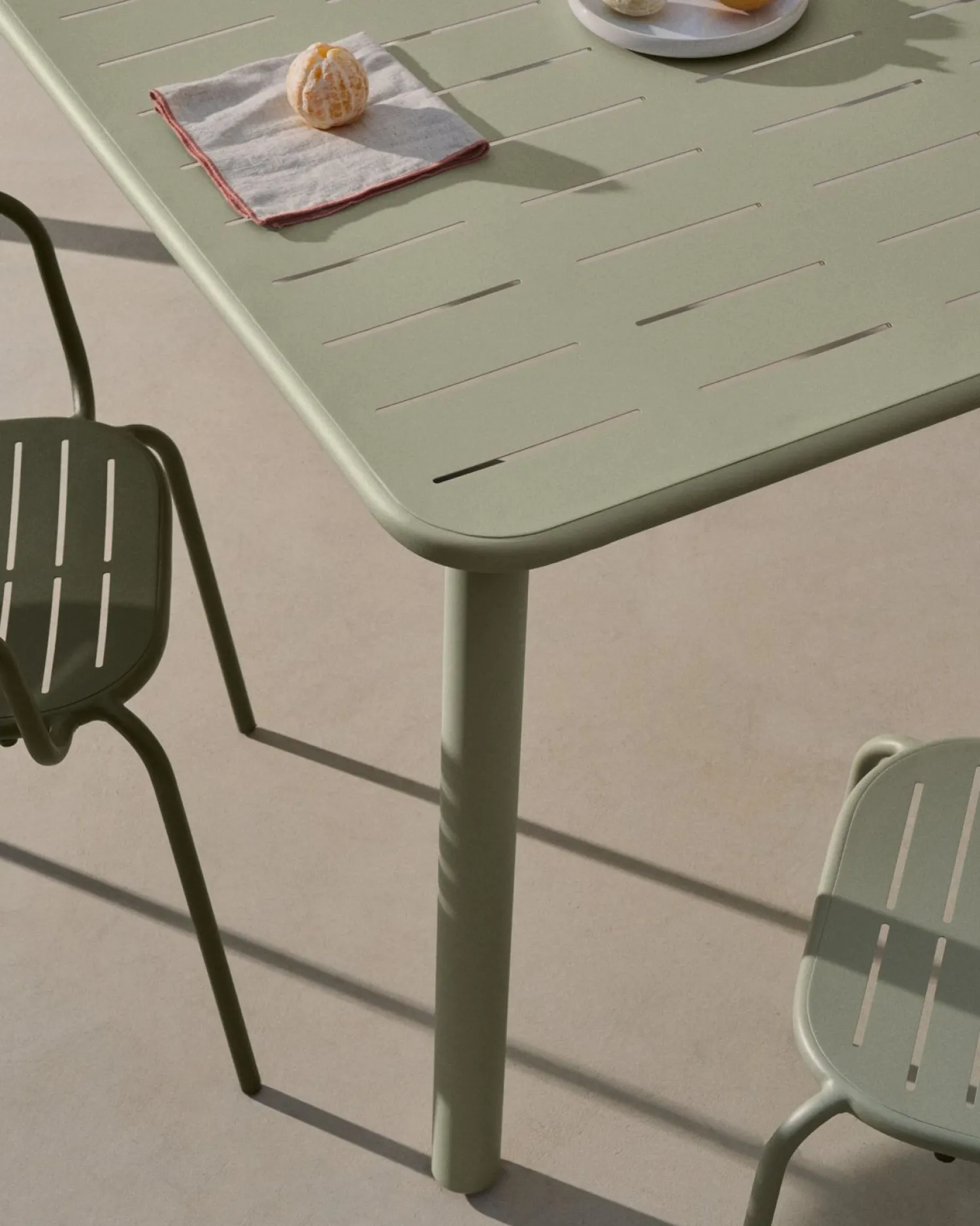 Tuintafels-Kave Home Brai Tuintafel Turquoise
