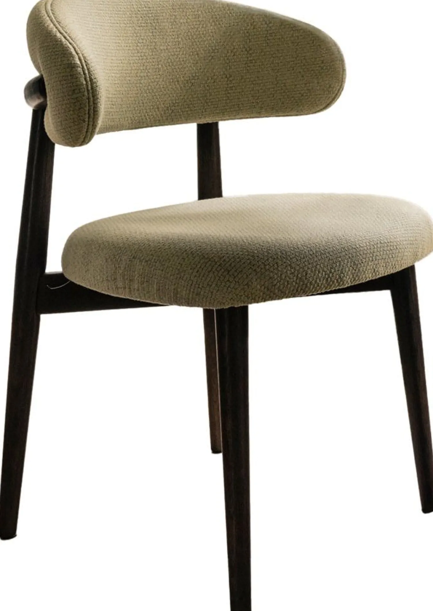 Eetkamerstoelen Zonder Armleuning-Eijerkamp Collectie Bram Eetkamerstoel Groen