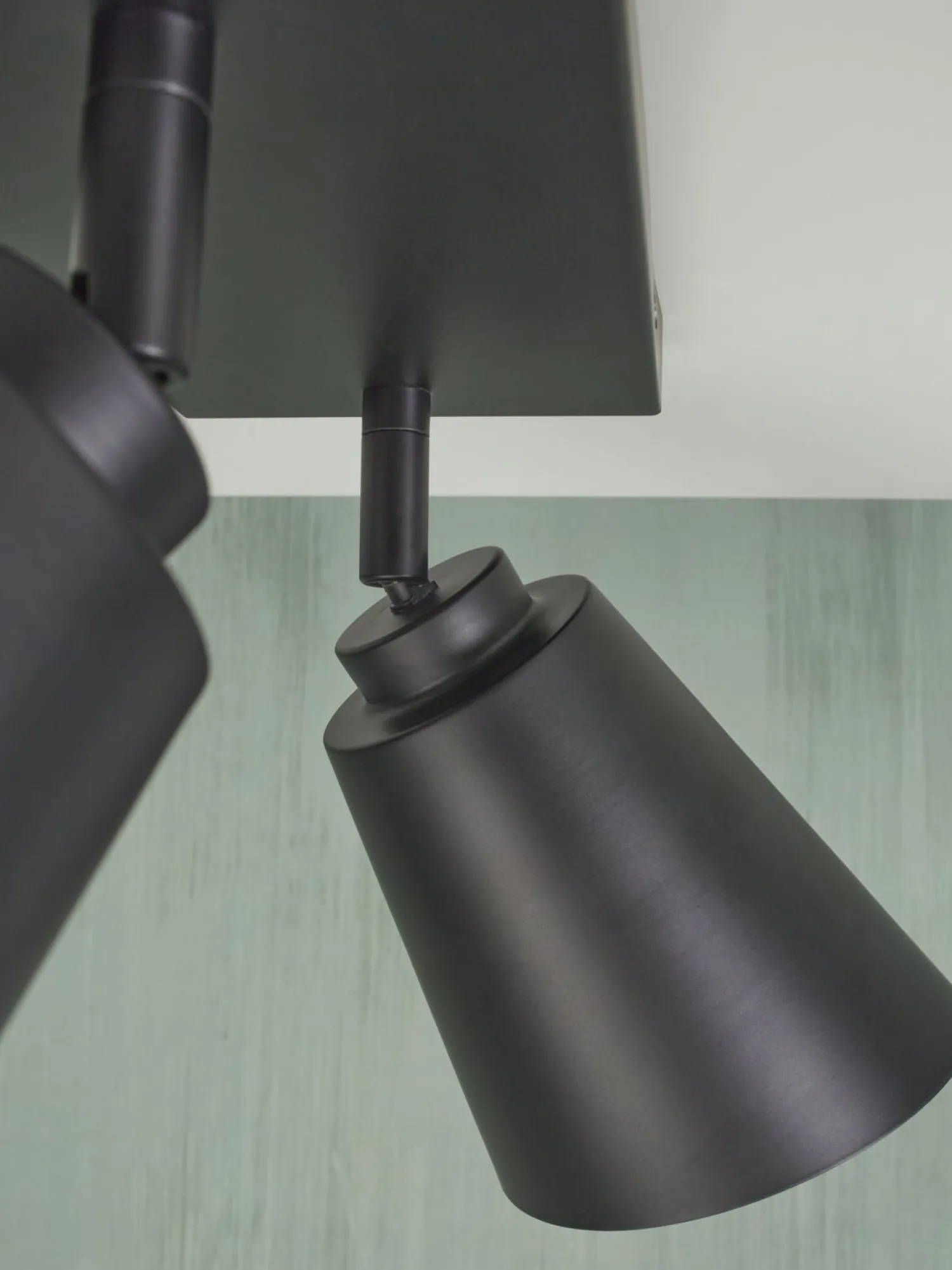 Industriële Plafondlampen|Plafondlampen-It's about RoMi Bremen 2 spots Plafondlamp Black