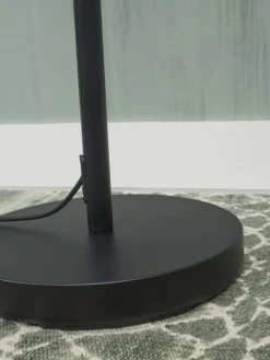 Industriële Vloerlampen|Vloerlampen-It's about RoMi Bremen 2 spots Vloerlamp Black