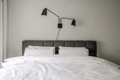 Industriële Wandlampen|Wandlampen-It's about RoMi Bremen 2 spots Wandlamp Black