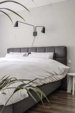 Industriële Wandlampen|Wandlampen-It's about RoMi Bremen 2 spots Wandlamp Black
