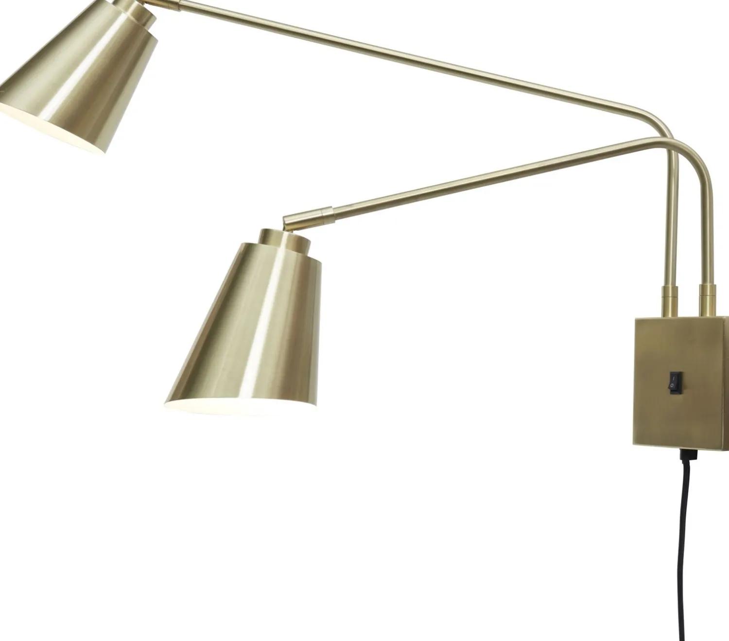 Wandlampen|Wandlampen-It's about RoMi Bremen 2 spots Wandlamp Gold