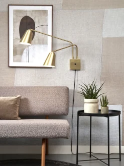 Wandlampen|Wandlampen-It's about RoMi Bremen 2 spots Wandlamp Gold