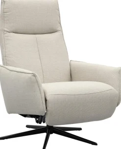 Draaifauteuils-Trendhopper Brenn Relaxfauteuil Beige