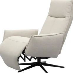 Draaifauteuils-Trendhopper Brenn Relaxfauteuil Beige