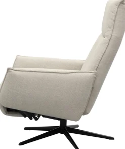 Draaifauteuils-Trendhopper Brenn Relaxfauteuil Beige
